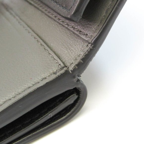 BOTTEGA VENETA Intrecciato 515385 Women,Men Leather Wallet [tri-fold] Black - Picture 7 of 10